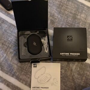 iFrogz Airtime Premier Black Wireless Earbuds